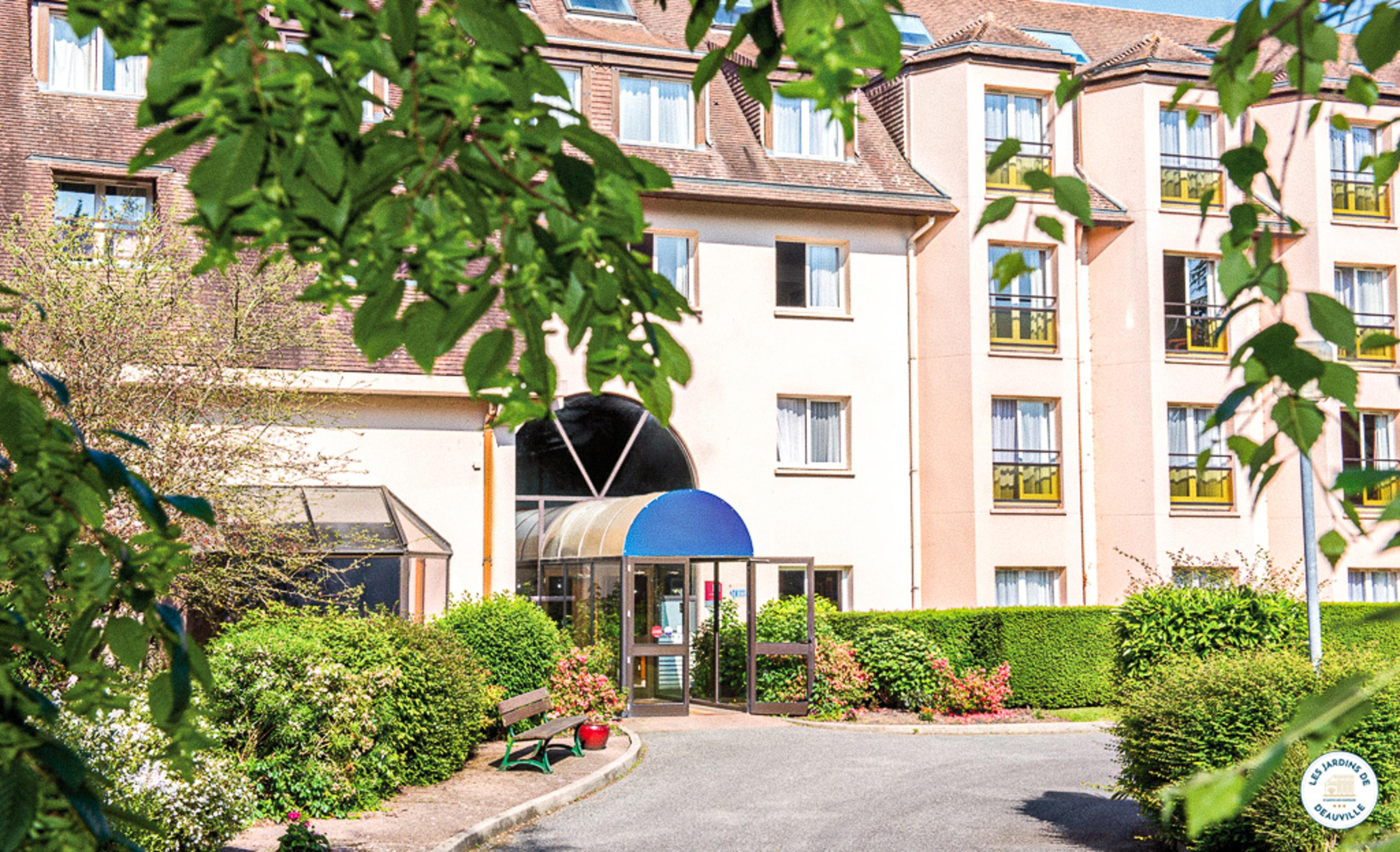 Hotel Les Jardins De Deauville Saint-Martin-aux-Chartrains Ngoại thất bức ảnh