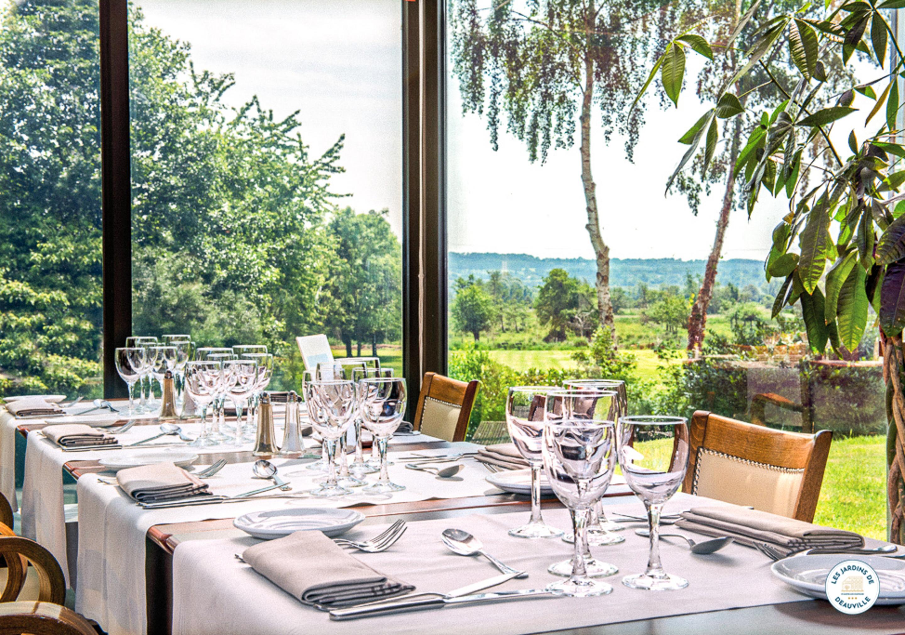 Hotel Les Jardins De Deauville Saint-Martin-aux-Chartrains Ngoại thất bức ảnh