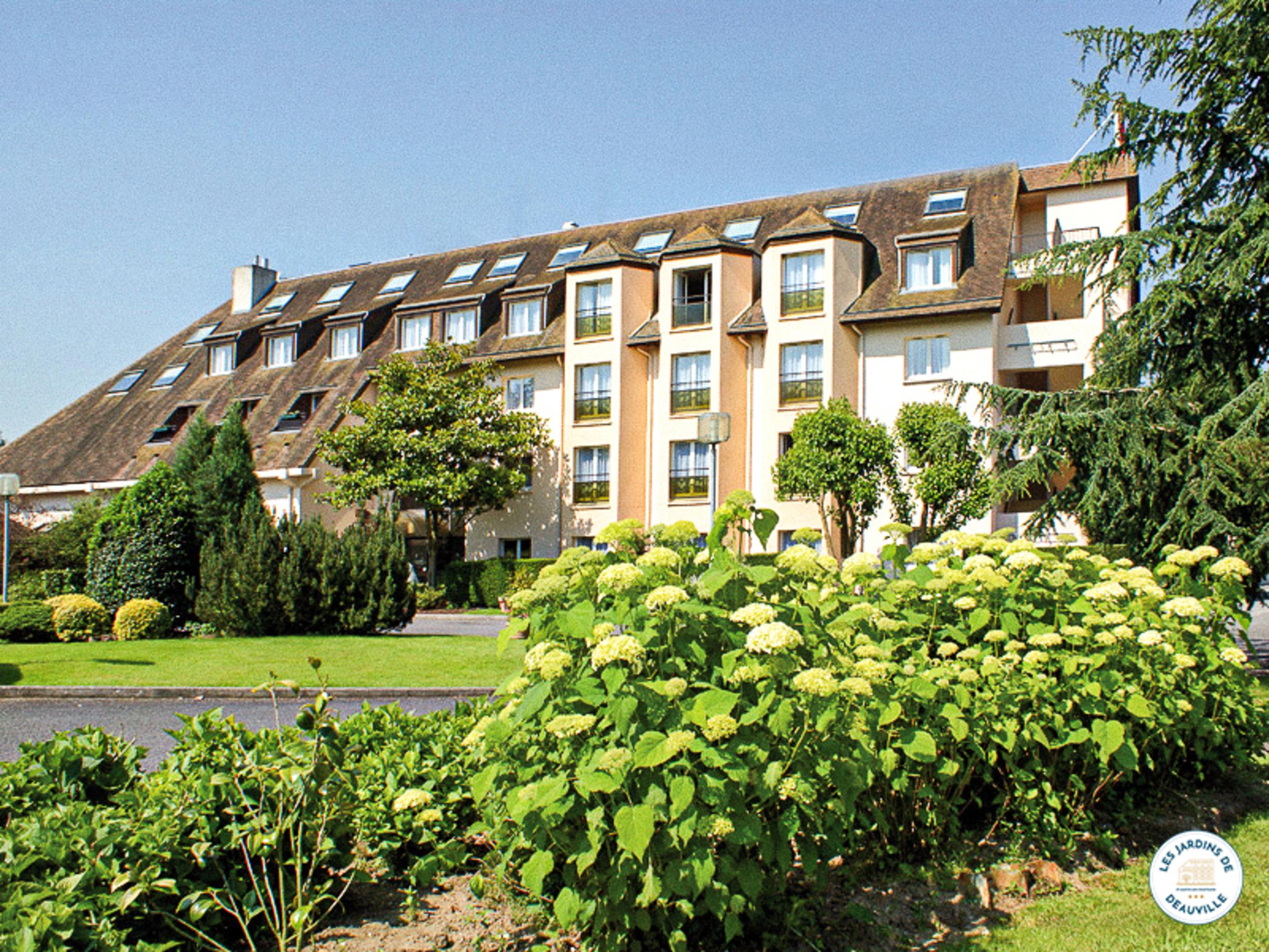 Hotel Les Jardins De Deauville Saint-Martin-aux-Chartrains Ngoại thất bức ảnh