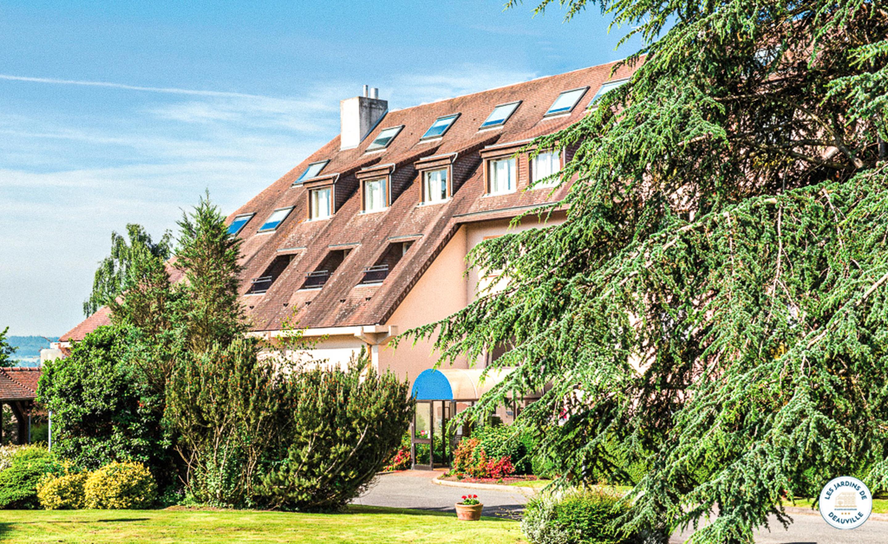 Hotel Les Jardins De Deauville Saint-Martin-aux-Chartrains Ngoại thất bức ảnh