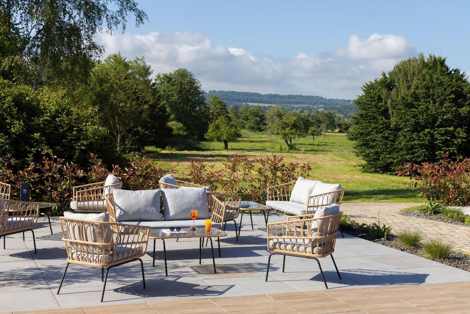Hotel Les Jardins De Deauville Saint-Martin-aux-Chartrains Ngoại thất bức ảnh